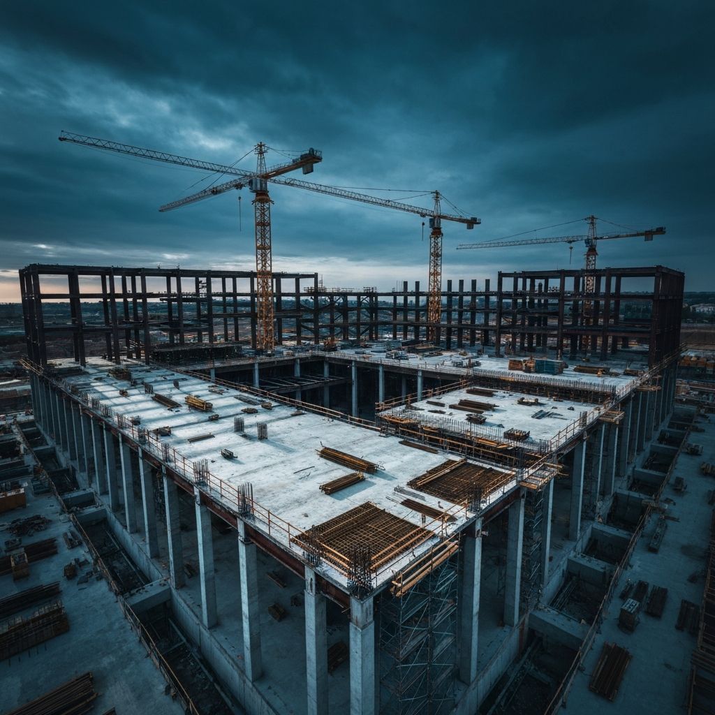 Bauprojekt Hintergrund